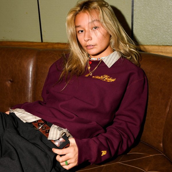 The Vintage Embroidered Crew
