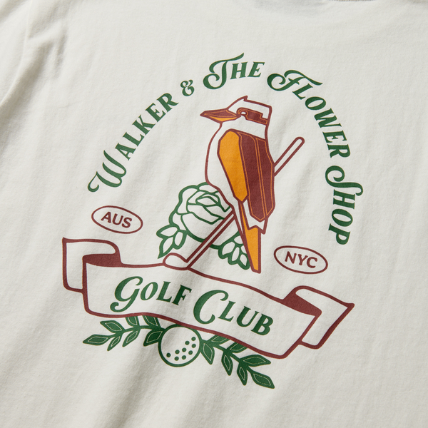 The Flower Shop x Walker Golf  // Club Tee